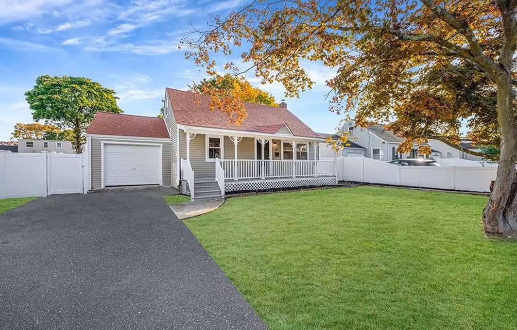 J&A Homes 4-bedroom bungalow where client bought house in Central Islip NY
